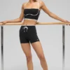 Pantaloncini High-Waist Race Pace da 4" - Nero/Bianco