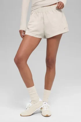Pantaloncini High-Waist Socialite - Colore osso