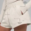 Pantaloncini High-Waist Socialite - Colore osso
