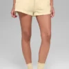 Pantaloncini High-Waist Socialite - Giallo candela