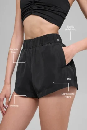 Pantaloncini High-Waist Socialite – Nero