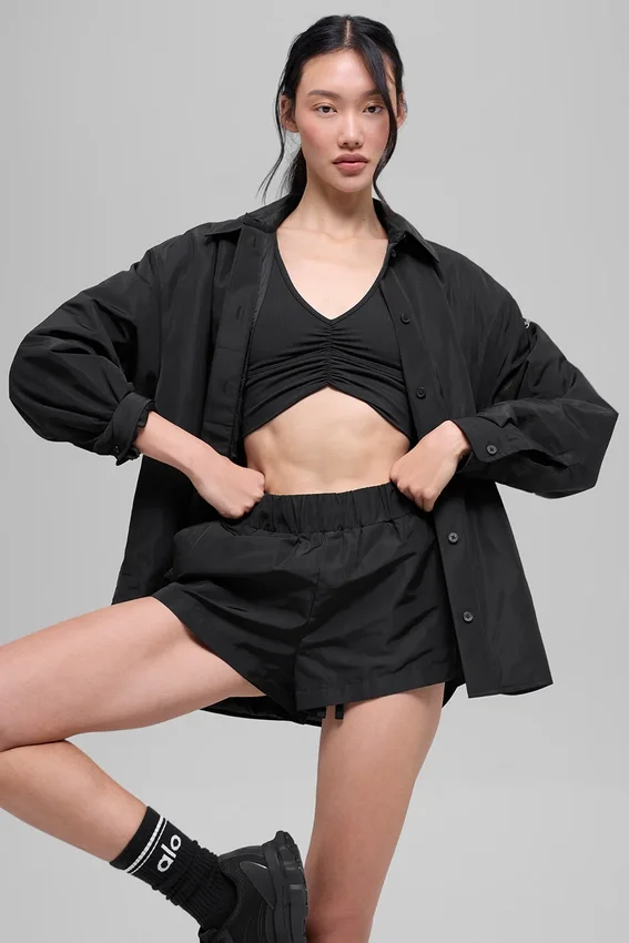 Pantaloncini High-Waist Socialite - Nero