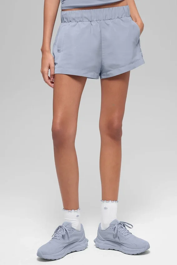 Pantaloncini High-Waist Socialite - Winter Frost