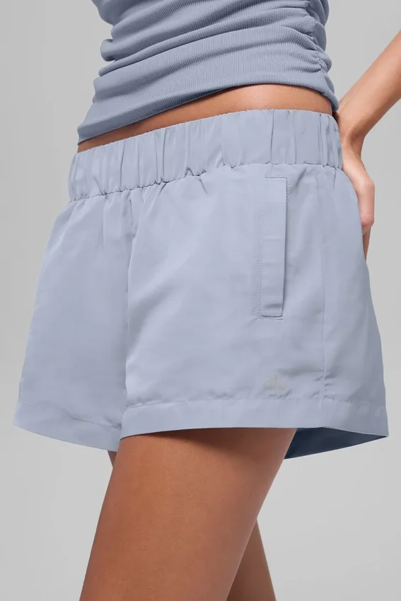 Pantaloncini High-Waist Socialite - Winter Frost