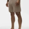 Pantaloncini in cotone e cashmere Ever Soft da 7" - Gravel