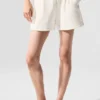 Pantaloncini in felpa Low Key - Avorio