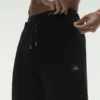 Pantaloncini in maglia a righe da 5" - Nero