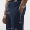 Pantaloncini in maglia Coastline da 7" - Blu navy