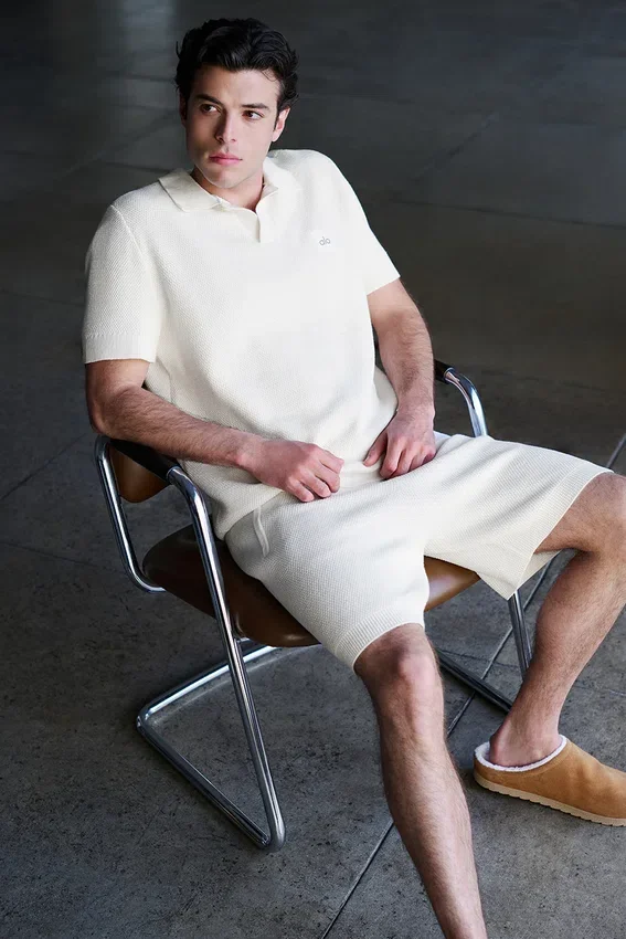 Maglione in maglia Sports Club - Avorio