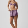 Pantaloncini in seta Luminous - Plum Kiss