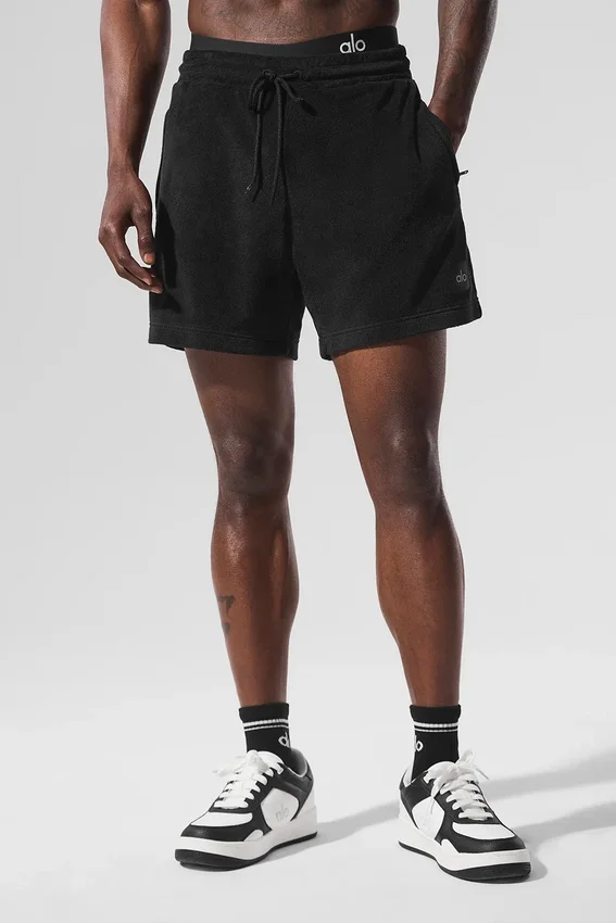 Pantaloncini in spugna Coastal da 7" - Nero