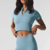 Pantaloncini invernali caldi e morbidi senza cuciture - Blu celeste