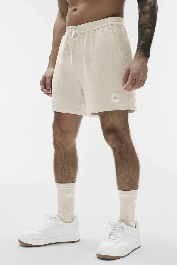 Pantaloncini Linen Days da 7" - Colore osso