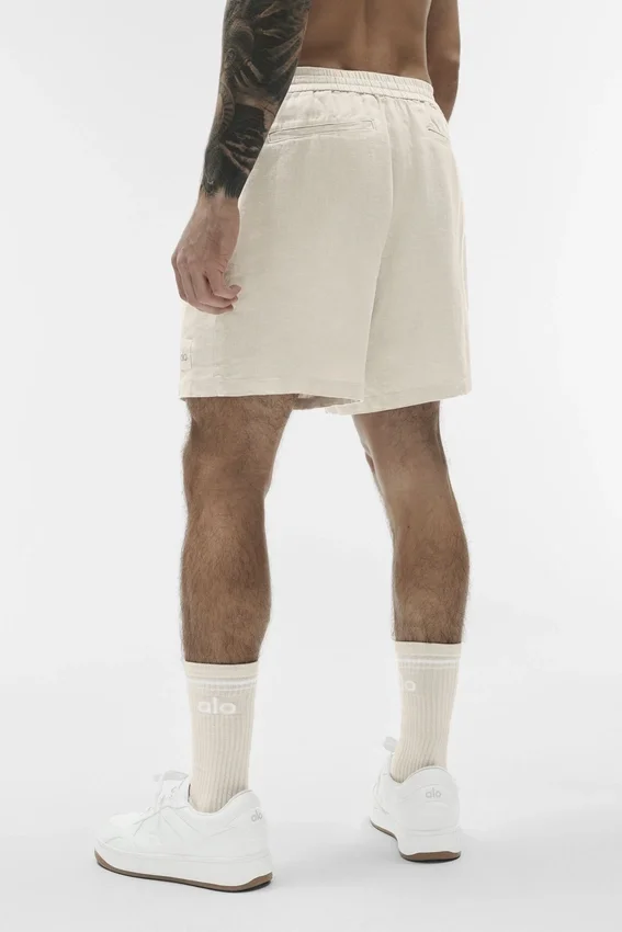 Pantaloncini Linen Days da 7" - Colore osso