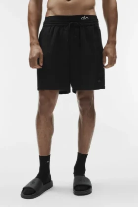 Pantaloncini Linen Days da 7" - Nero