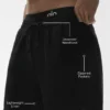 Pantaloncini Linen Days da 7" - Nero