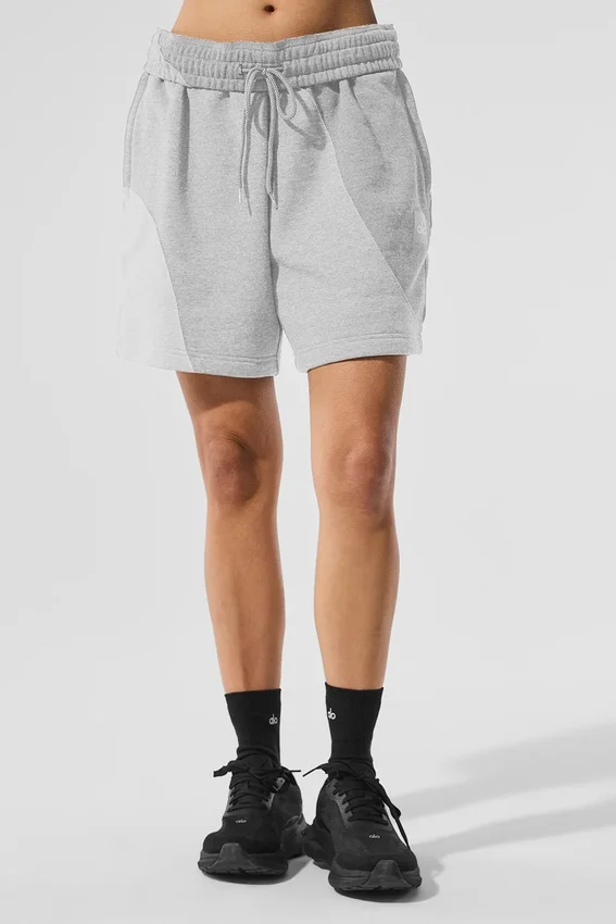 Pantaloncini Make Waves da 7" - Grigio melange atletico tono su tono