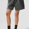 Pantaloncini Make Waves da 7" - Grigio melange scuro tono su tono