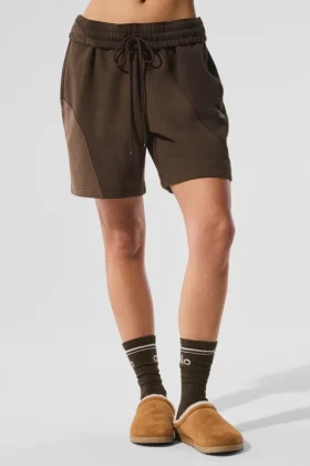 Pantaloncini Make Waves da 7" - Tonalità espresso