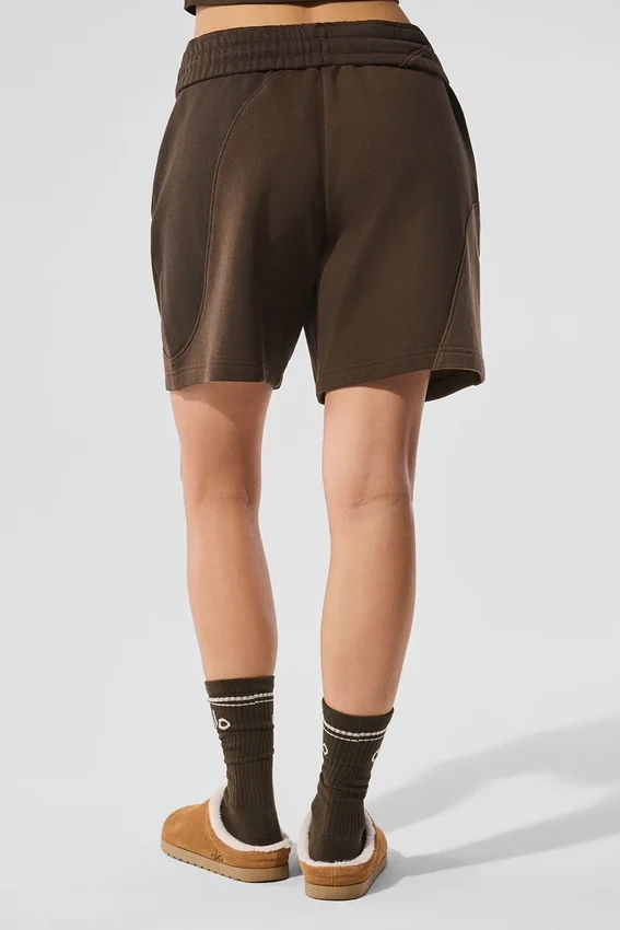 Pantaloncini Make Waves da 7" - Tonalità espresso