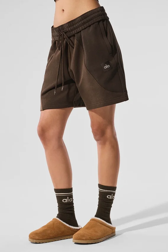 Pantaloncini Make Waves da 7" - Tonalità espresso