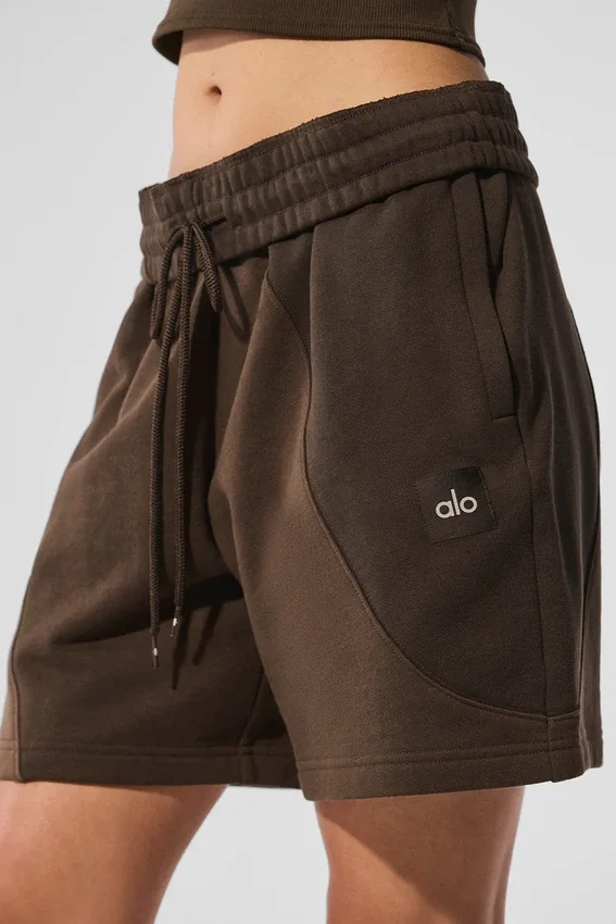 Pantaloncini Make Waves da 7" - Tonalità espresso