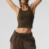Pantaloncini Make Waves da 7" - Tonalità espresso