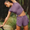 Pantaloncini Match Point - Bacio di prugna