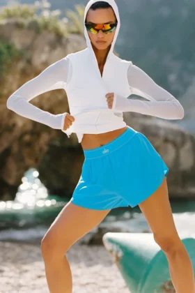 Pantaloncini Match Point - Blu azzurro