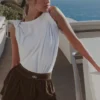Pantaloncini Match Point - Espresso