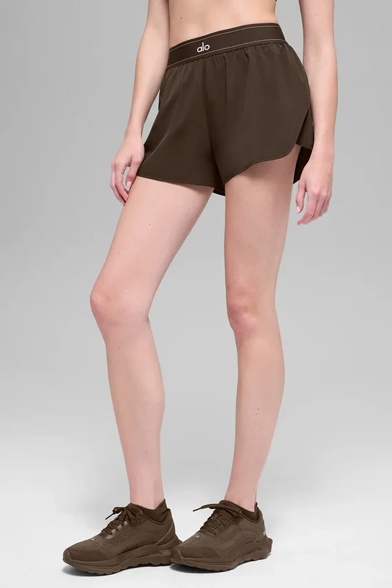 Pantaloncini Match Point - Espresso