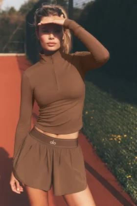 Pantaloncini Match Point - Marrone baciato dal sole