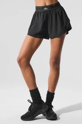 Pantaloncini Match Point - Nero