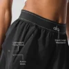 Pantaloncini Match Point - Nero