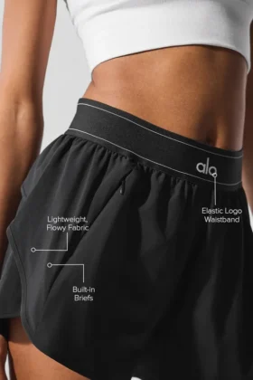 Pantaloncini Match Point – Nero