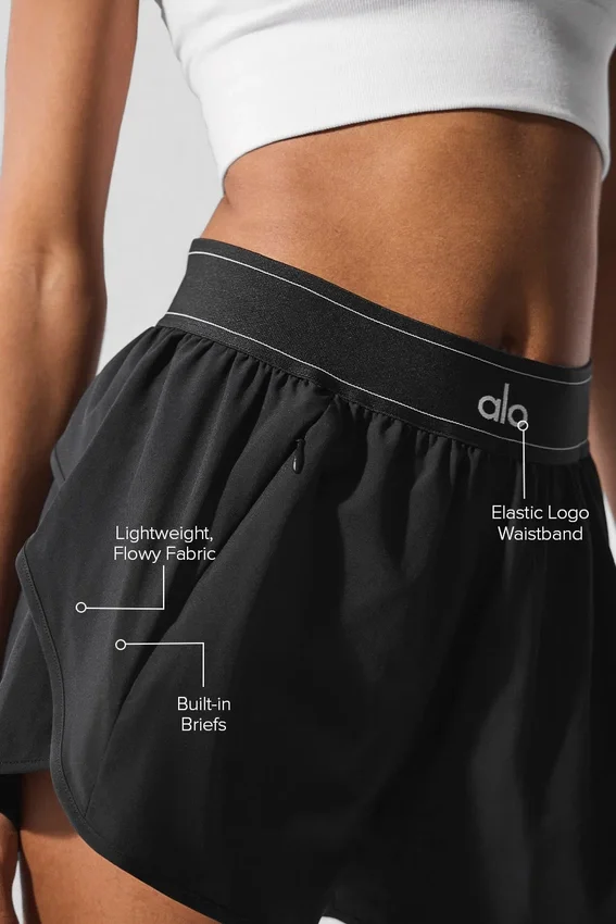 Pantaloncini Match Point - Nero