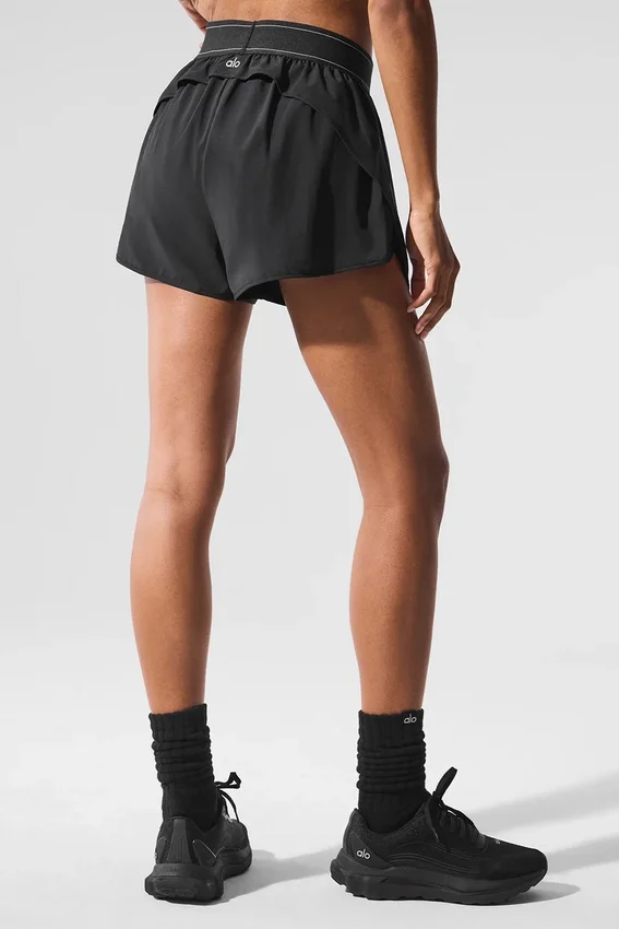 Pantaloncini Match Point - Nero