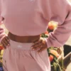 Pantaloncini Match Point - Rosa vintage