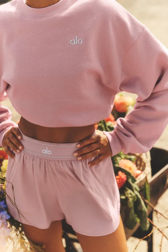 Pantaloncini Match Point - Rosa vintage