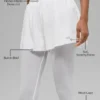 Pantaloncini Mesh Front Runner 2 in 1 - Bianco