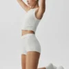 Pantaloncini Micro Sway My Way - Bianco melange