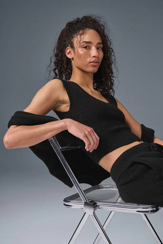 Pantaloncini per maglioni a maniche corte Snuggle Up - Nero