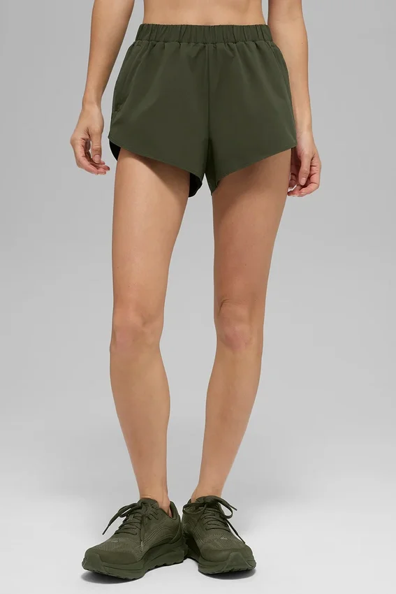Pantaloncini Playmaker Dolphin - Verde oliva