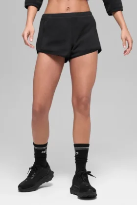 Pantaloncini Polar Fleece Retreat - Nero