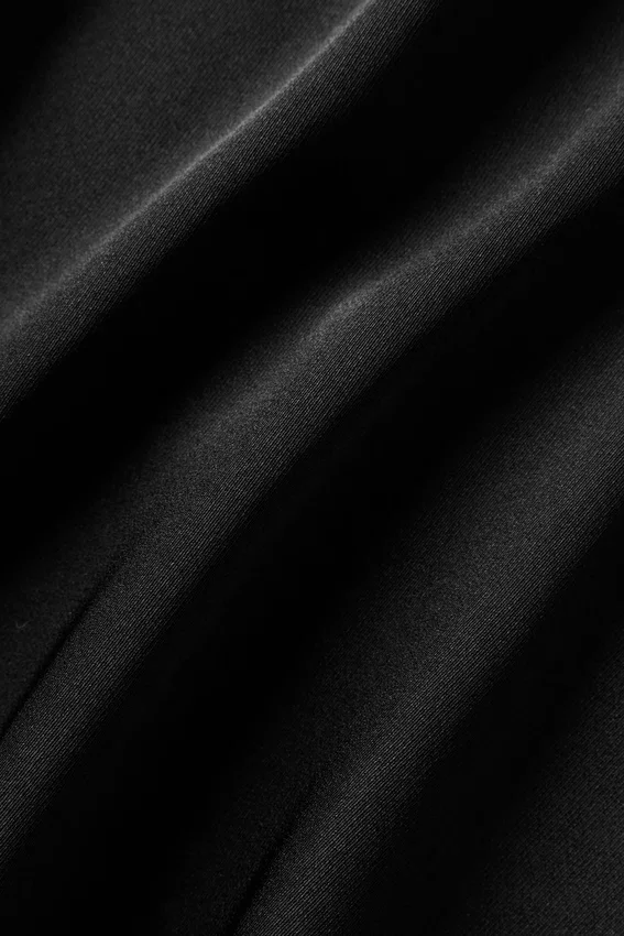 Abito Radiance in misto seta - Nero