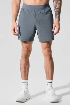 Pantaloncini Repetition da 5" - Grigio acciaio