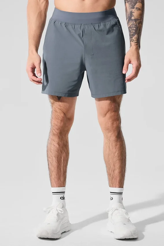 Pantaloncini Repetition da 5" - Grigio acciaio