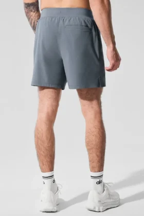 Pantaloncini Repetition da 5″ – Grigio acciaio