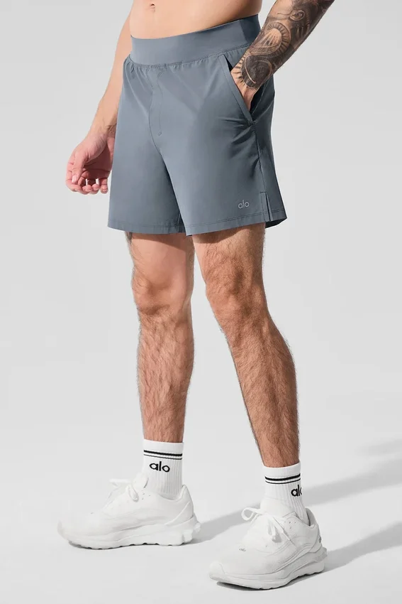 Pantaloncini Repetition da 5" - Grigio acciaio