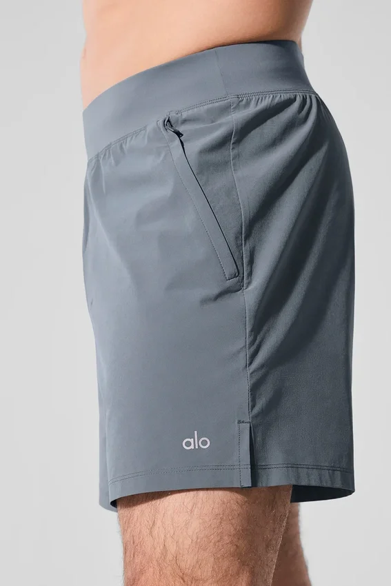 Pantaloncini Repetition da 5" - Grigio acciaio